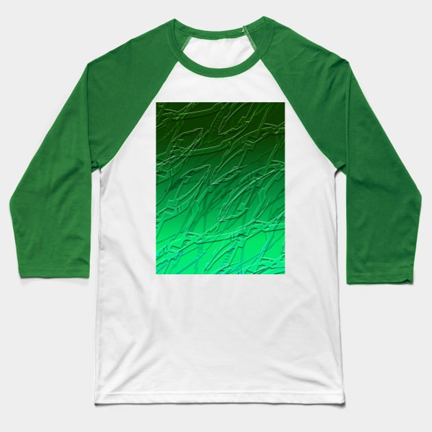 Dream of green Baseball T-Shirt by Sinmara